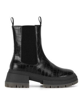 Nine West Nine West Kotníková obuv s elastickým prvkem WFA3033-9 Černá