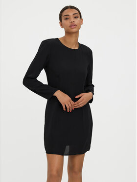 Vero Moda Vero Moda Koktejlové šaty Kimmi 10276069 Čierna Regular Fit