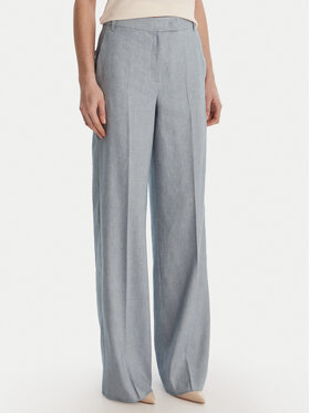 Marella Marella Pantaloni di tessuto Odino 2613131121 Celeste Straight Fit