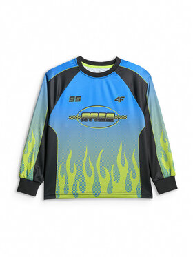 4F 4F Bluza ESPORTS RACING Kolorowy Loose Fit