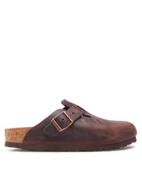 Birkenstock Birkenstock Klapki Boston Bs 860133 Brązowy
