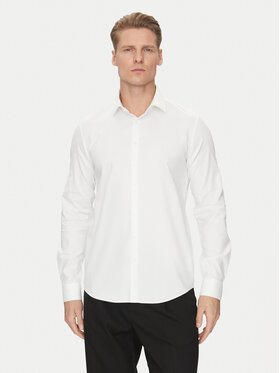 Calvin Klein Calvin Klein Πουκάμισο K10K114298 Λευκό Slim Fit
