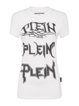 PHILIPP PLEIN PHILIPP PLEIN T-Shirt 5121 Biały Regular Fit