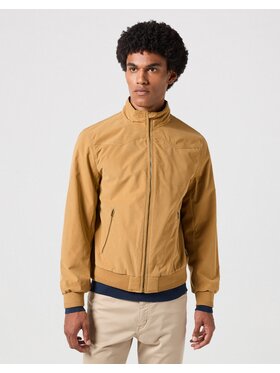Wrangler Wrangler Kurtka przejściowa Harrington Jacket Dijon Żółty Regular Fit