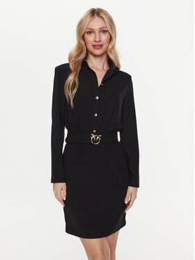 Pinko Pinko Koktélruha Abile 100198 A0IL Fekete Regular Fit