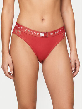 Tommy Hilfiger Tommy Hilfiger Stringtanga UW0UW06680 Rot