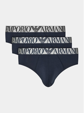 Emporio Armani Underwear Emporio Armani Underwear Súprava slipov 111734 4R726 40035 Tmavomodrá
