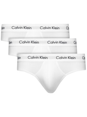 Calvin Klein Underwear Calvin Klein Underwear Lot de 3 slips 0000U2661G Blanc