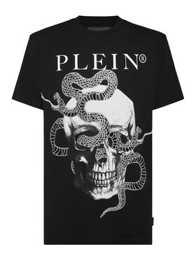 PHILIPP PLEIN PHILIPP PLEIN Tričko 9559 Čierna Regular Fit