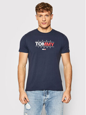 Tommy Jeans Tommy Jeans Футболка Tjm Essential Graphic DM0DM11600 Cиній Regular Fit