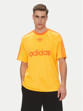 adidas adidas Tricou adicolor JP1027 Galben Loose Fit