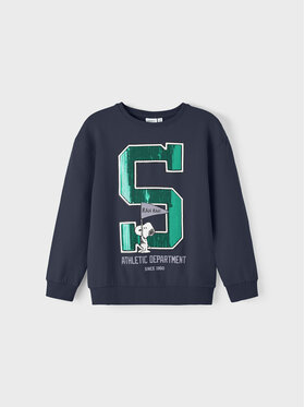 NAME IT NAME IT Pulóver PEANUTS 13210813 Sötétkék Regular Fit