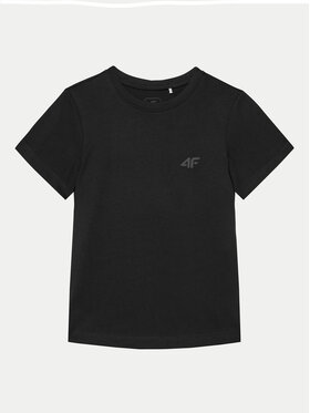 4F 4F Tričko 4FJWMM00TTSHM1626 Čierna Regular Fit