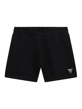 Guess Kids Guess Kids Spodnie materiałowe 174577 Czarny Regular Fit