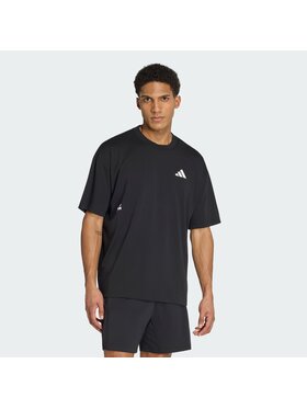 adidas adidas Koszulka techniczna 164961 Czarny Oversize