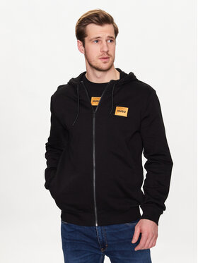 Hugo Hugo Bluza 50484720 Czarny Regular Fit