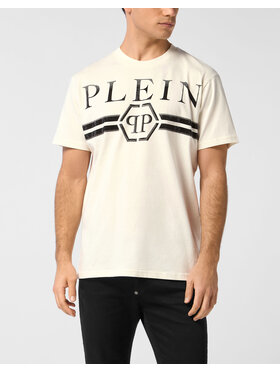 PHILIPP PLEIN PHILIPP PLEIN T-Shirt 27091 Bílá Regular Fit