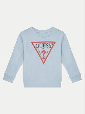 Guess Guess Sweatshirt N73Q10 KAUG0 Himmelblau Regular Fit