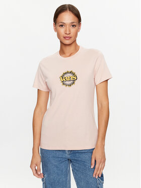 Vans Vans Marškinėliai Sanctuary Bff VN000ACY Rožinė Regular Fit