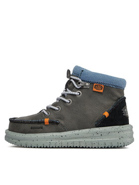 Hey Dude Gležnjače Bradley Boot Youth 40269-001 Siva