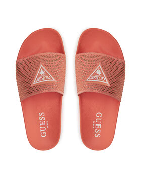 Guess Natikači E4GZ25 BB00F Oranžna