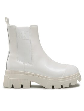 Calvin Klein Jeans Calvin Klein Jeans Kotnkov obuv s elastickm prvkem Chunky Comabt Chelsea Boot YW0YW00855 Bl