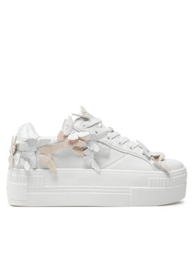 Buffalo Buffalo Sneakers Paired Butterfly 1636137 Bianco
