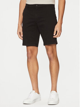 Calvin Klein Calvin Klein Szövet rövidnadrág Modern Twill K10K114063 Fekete Slim Fit