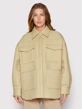 Remain Remain Átmeneti kabát Atina Quilt RM1427 Bézs Oversize