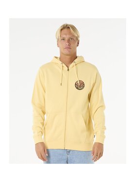 Rip Curl Rip Curl Bluza Wettie Passage Icon Zip Thru Żółty Standard Fit