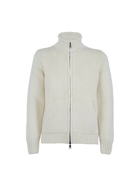 ACANFORA ACANFORA Sweter DASASA-01 Biały Regular Fit