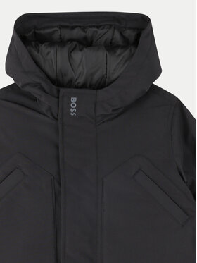 Boss Parka J51231 S Crna Regular Fit