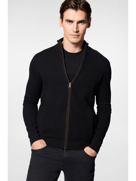 Próchnik Próchnik Kardigan PM11 SW073224000044 Czarny Regular Fit