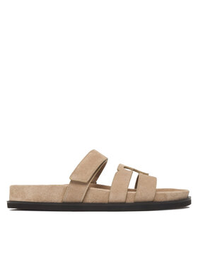 Tory Burch Tory Burch Nazouváky Ines Sport Slide 163481 Světle hnědá