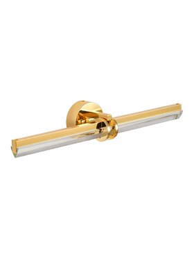 MIAhome MIAhome Lampa ścienna kinkiet LOVELY LED złota 58 cm Złoty