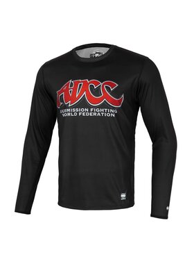 PITBULL PITBULL Koszulka techniczna Longsleeve Mesh Performance Pro plus ADCC 3XL Czarny Regular Fit