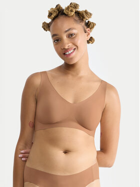 Sloggi Sloggi Reggiseno senza ferretto Zero Feel 10217728 Marrone