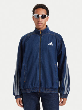 adidas adidas Τζιν μπουφάν Stadium KV8345 Μπλε Loose Fit