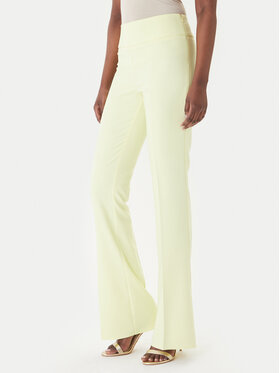 Rinascimento Rinascimento Текстилни панталони CFC0127876003 Жълт Slim Fit