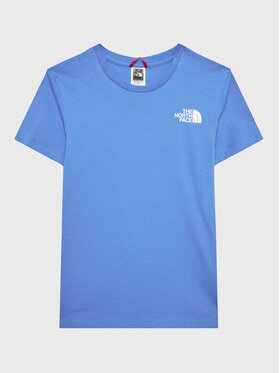 The North Face The North Face T-shirt Simple Dome NF0A82EA Bleu Regular Fit