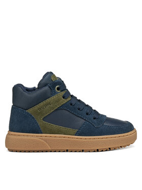Geox Geox Sneakersy J Theleven Boy J46LDC 05422 CF4A3 M Tmavomodrá