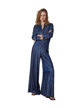 Pennyblack Pennyblack Spodnie zimowe 2511131142200-004 Niebieski Regular Fit