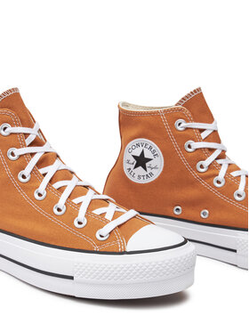 Converse Modne Superge Chuck Taylor All Star Lift Platform A11537C Oranžna