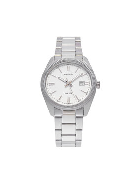 Casio Casio Zegarek MTP-1302PD-7A1VEF Srebrny