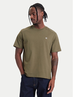 Calvin Klein Jeans Calvin Klein Jeans T-Shirt Easy Monologo LV04RC275G Khaki Regular Fit