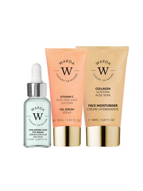 Warda Skincare Warda Skincare Vit C + HA + Krem Kolagenowy Serum