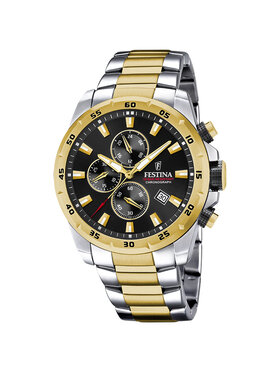 Festina Festina Zegarek F20562-4 Srebrny