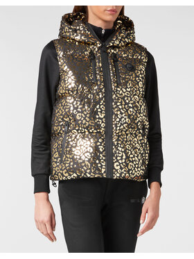Plein Sport Plein Sport Bezrękawnik 227 Złoty Regular Fit