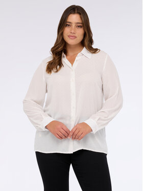 Fiorella Rubino Fiorella Rubino Koszula 5011T001409N011 Biały Regular Fit