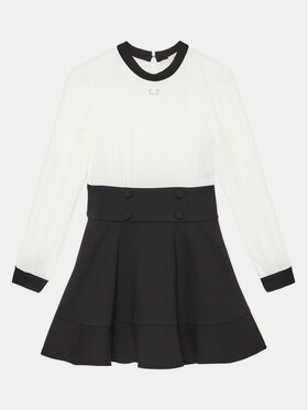TWINSET TWINSET Hétköznapi ruha 242GJ2113 Fekete Regular Fit
